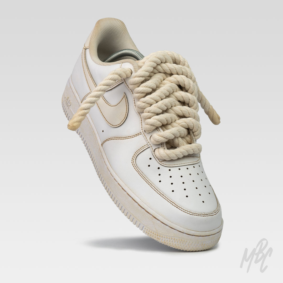 Aged Thicc Laces Design Custom Nike Air Force Trainers – MattB