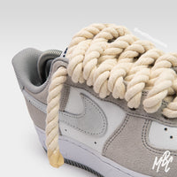 Sand Stone Thicc Lace - Air Force 1 Custom | UK 8 Nike Sneakers