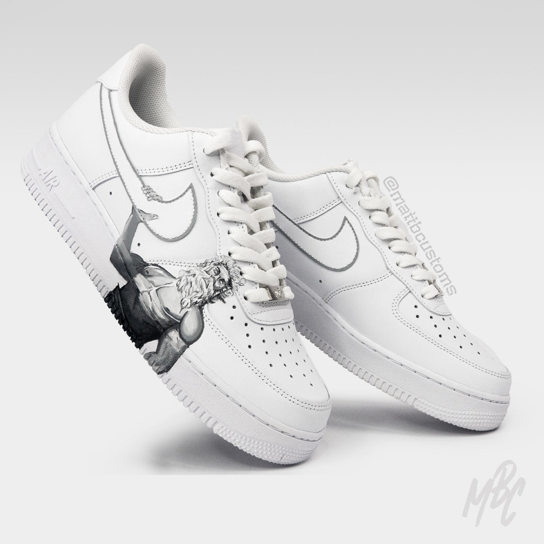 Zeus Zeus Air Force 1 Custom Sneakers | UK 10