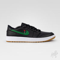Clean on the Green Custom Golf Jordan 1 Low Custom Sneakers