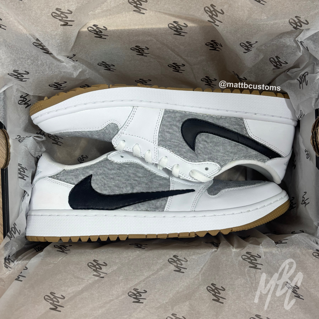 Cactus Jogger - Jordan 1 Low Golf | UK 11 (Faulty)