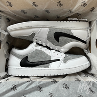 Cactus Jogger- Jordan 1 Low Custom | Odd Sizes UK 10.5 & UK 11.5