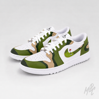 Fairway Camo - Jordan 1 Low Golf Custom