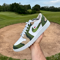 Fairway Camo - Jordan 1 Low Golf Custom
