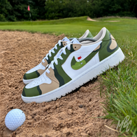 Fairway Camo - Jordan 1 Low Golf Custom