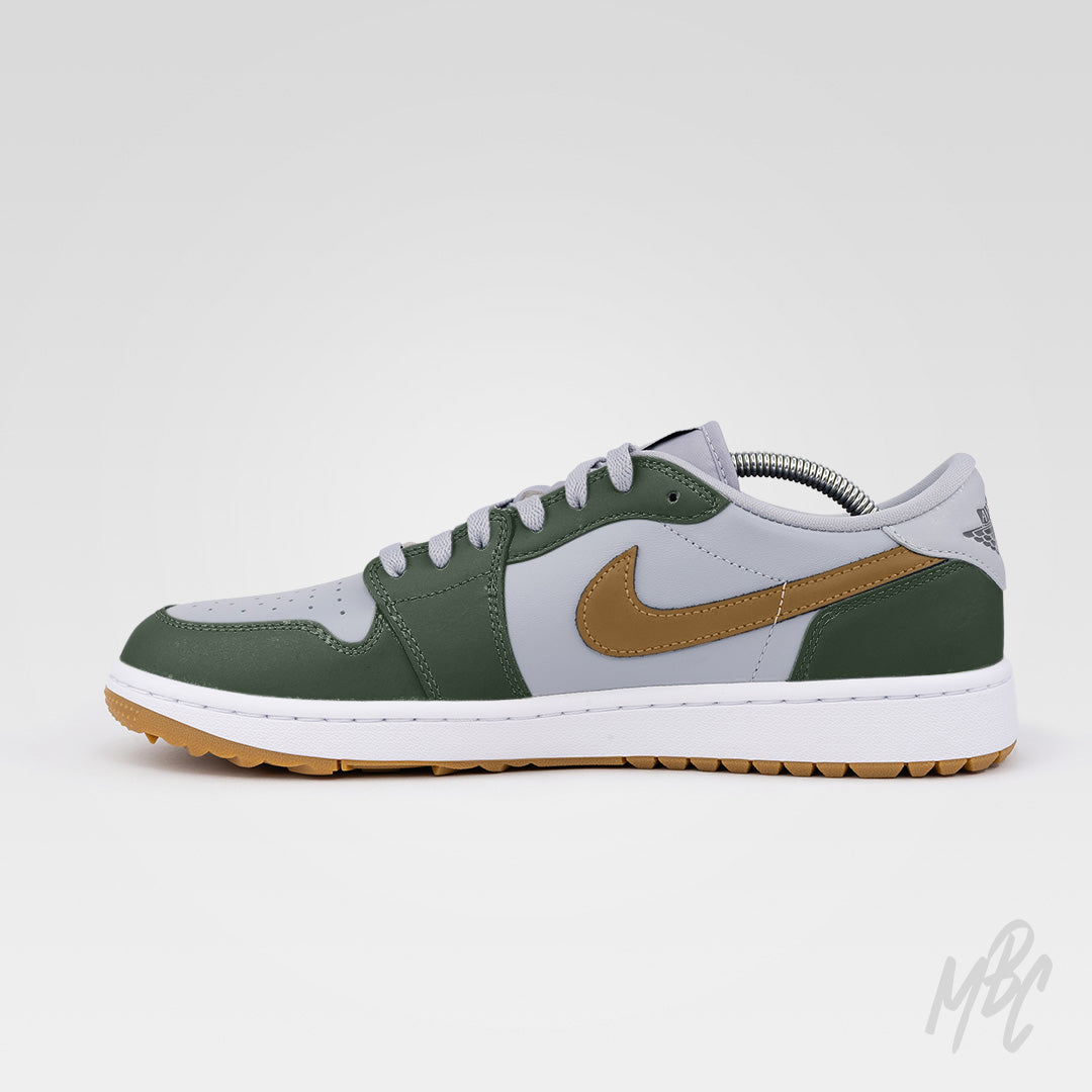 Nike Jordan 1 Low Custom Golf Sneakers - Sunday Red