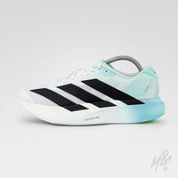 Dip Dye Gradient Adidas EVO SL custom with turquoise heel fade and white upper
