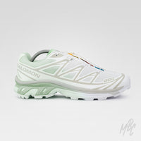 Dip Dye Gradient Salomon XT-6 custom with soft green heel fade and trail sole