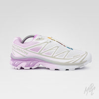 Dip Dye Gradient Salomon XT-6 custom with purple heel fade and Quicklace system
