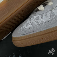 Faulty Lacey Flower Custom Trainers