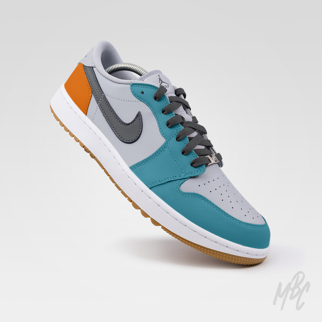 Miami Country Club Nike Jordan 1 Low Custom Golf Sneakers