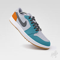 Miami Country Club Nike Jordan 1 Low Custom Golf Sneakers