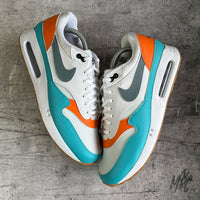 Nike Air Max 1 Golf Custom Sneakers featuring hand painted design - Miami Country Club Nike Air Max 1 Golf