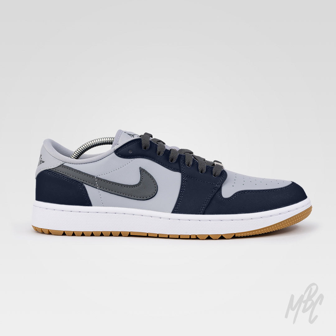 Nike Jordan 1 Low Custom Golf Sneakers - Midnight Tour