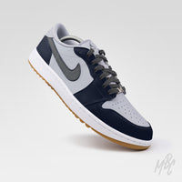 Nike Jordan 1 Low Custom Golf Sneakers - Midnight Tour