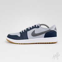 Midnight Tour Nike Jordan 1 Low Custom Golf Sneakers