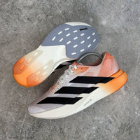 Dip Dye Gradient Adidas EVO SL custom outsole view with orange gradient heel