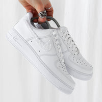 Pearl Swooshes - Air Force 1 Custom