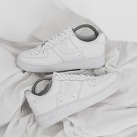 Pearl Swooshes - Air Force 1 Custom