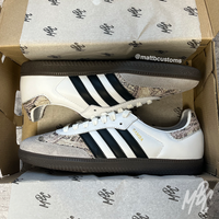 Vintage Carpet Adidas Samba custom trainers