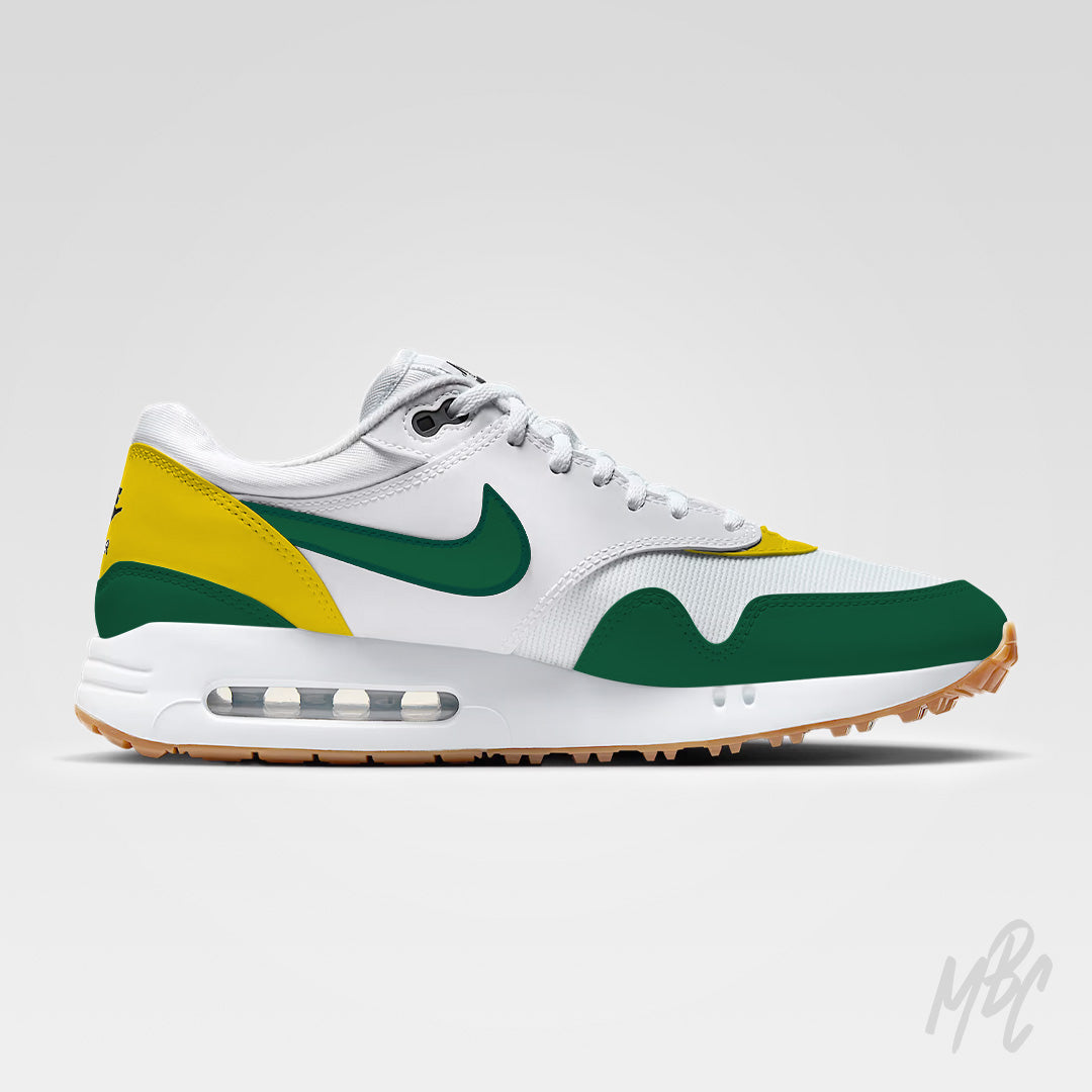 Custom Golf Air Max 1 Sneakers - Putting Greens