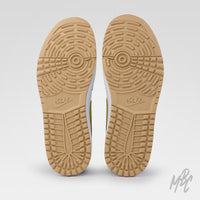 Nike Air Jordan 1 Low Golf outsole showing traction pattern on Putting Greens 2.0 custom golf sneakers