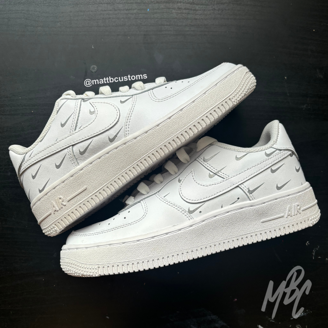 mini swoosh air force 1