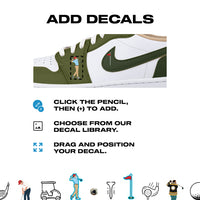 Create Your Own Jordan 1 Low Golf