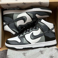 2D Illustration - Dunk High Custom Nike Sneakers