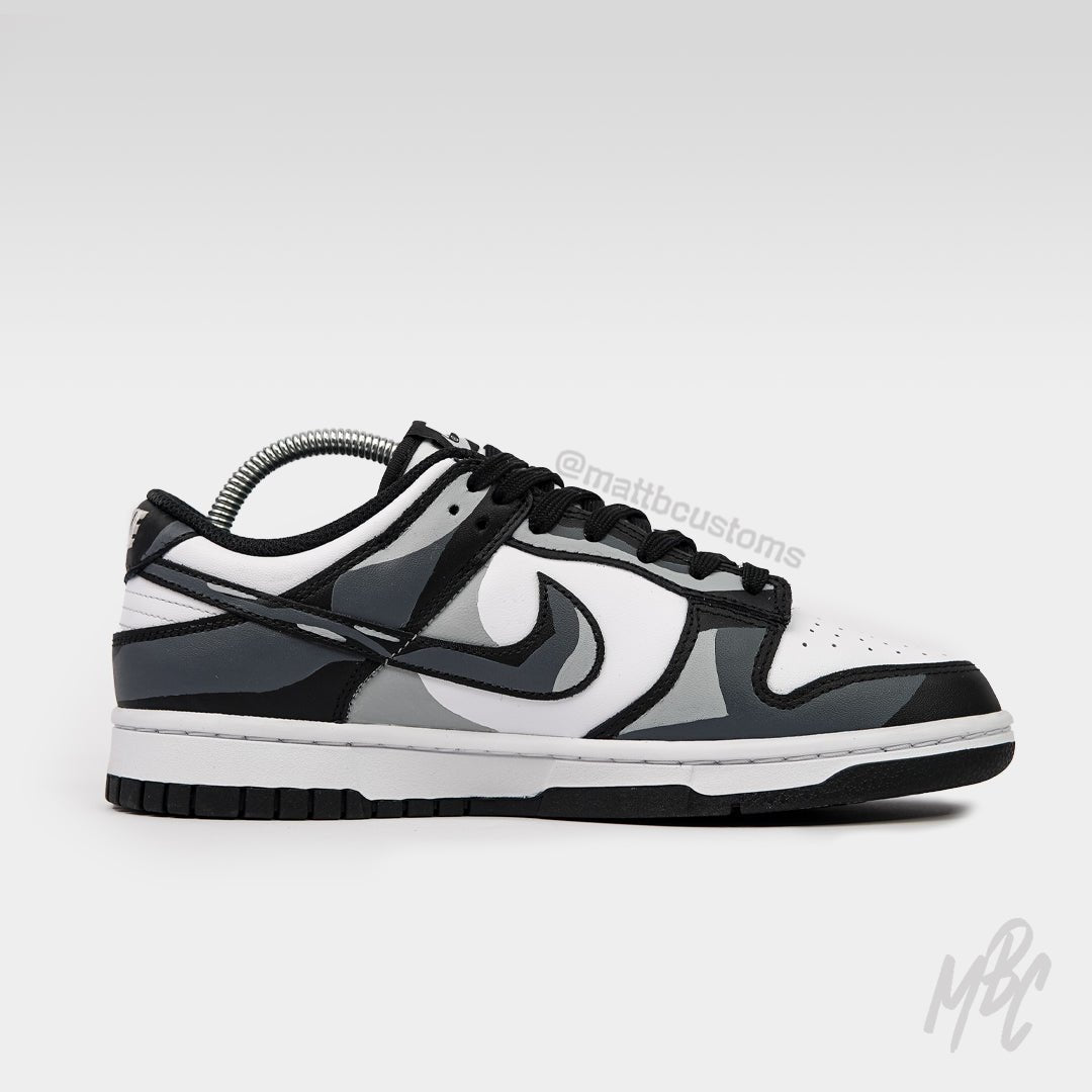 2D Illustration Design Custom Nike Dunk High Trainers – MattB