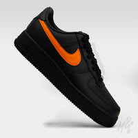 Swoosh Pack - Air Force 1 Black Custom Nike Sneakers