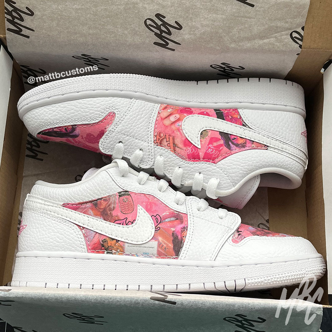 *PRE-MADE* JORDAN 1 LOW - Y2K | UK 6 - MattB Customs