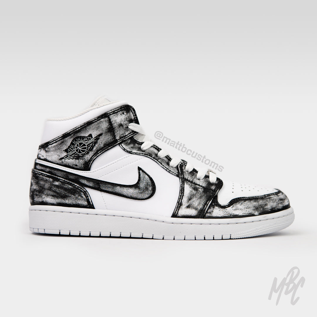 Shoe Design For Nike Air Jordans Washed Out Colourway Design