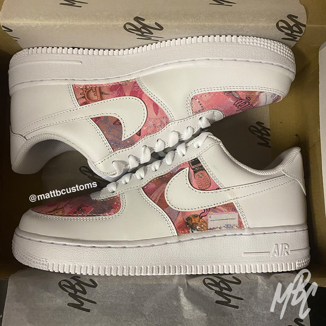 *PRE-MADE* NIKE AF1 - Y2K | UK 6 - MattB Customs