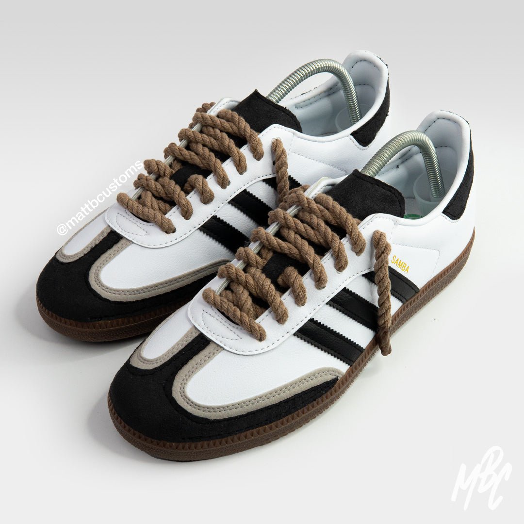 Black Mamba - Adidas Samba Custom Sneakers