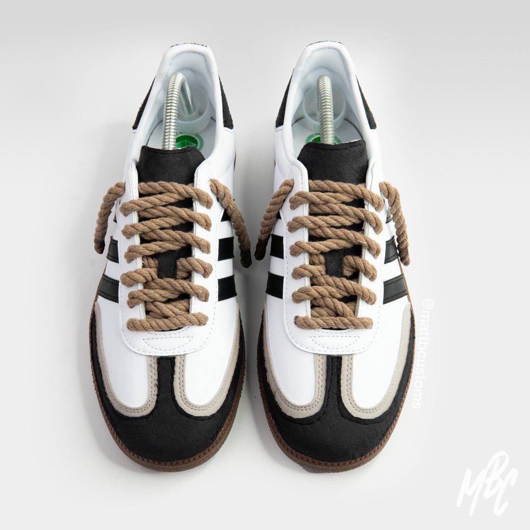 Black Mamba - Adidas Samba Custom Sneakers