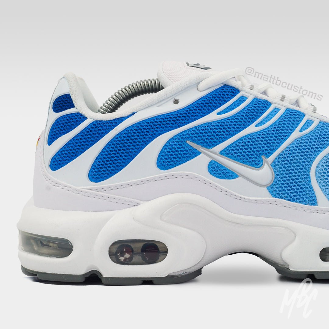 Blue Fade - Nike Air Max TN Custom Nike Sneakers