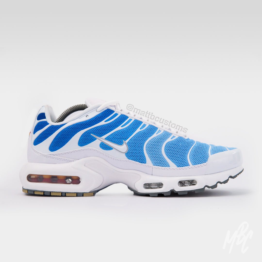 Blue Fade - Nike Air Max TN Custom Nike Sneakers