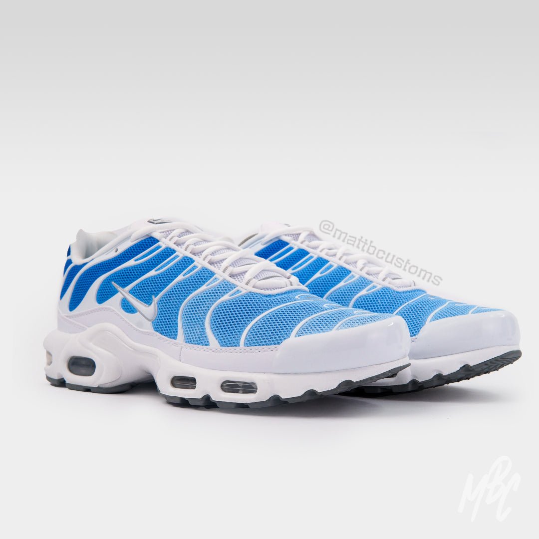 Blue Fade - Nike Air Max TN Custom Nike Sneakers