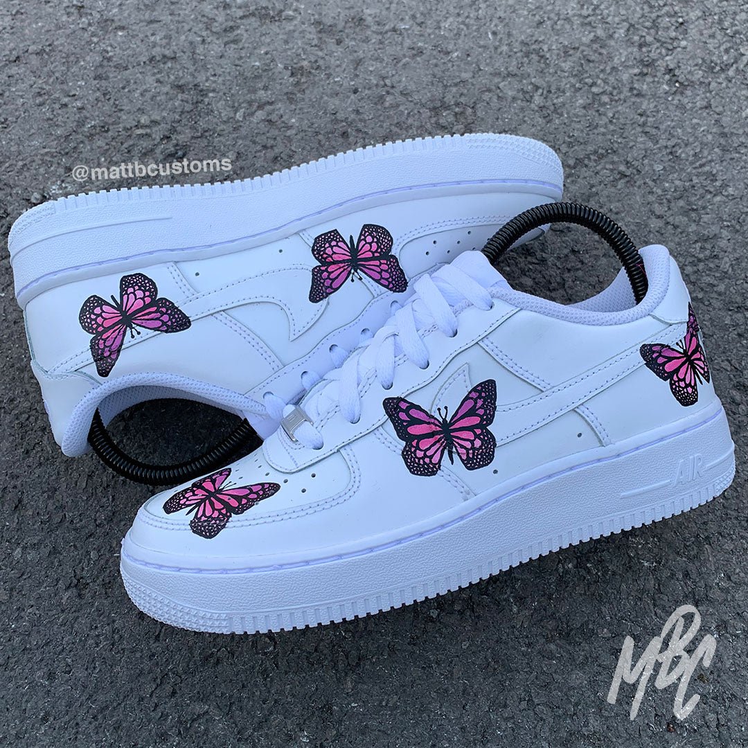 Butterflies - Air Force 1 Custom Nike Sneakers