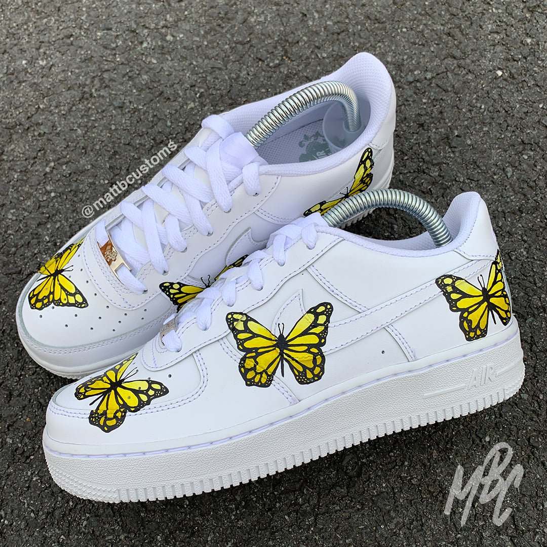 Butterflies - Air Force 1 Custom Nike Sneakers