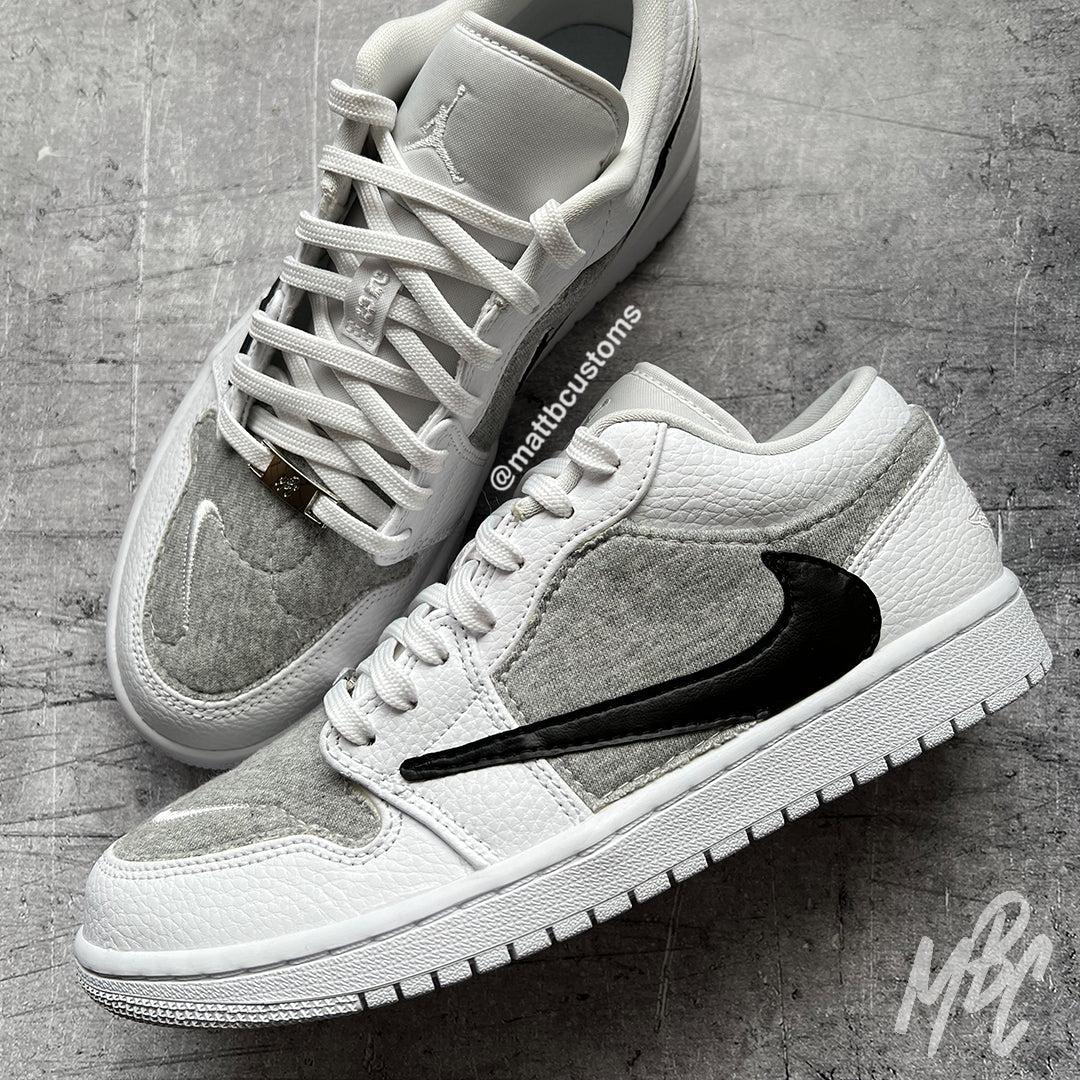 Cactus Joggers - Jordan 1 Low Custom Nike Sneakers