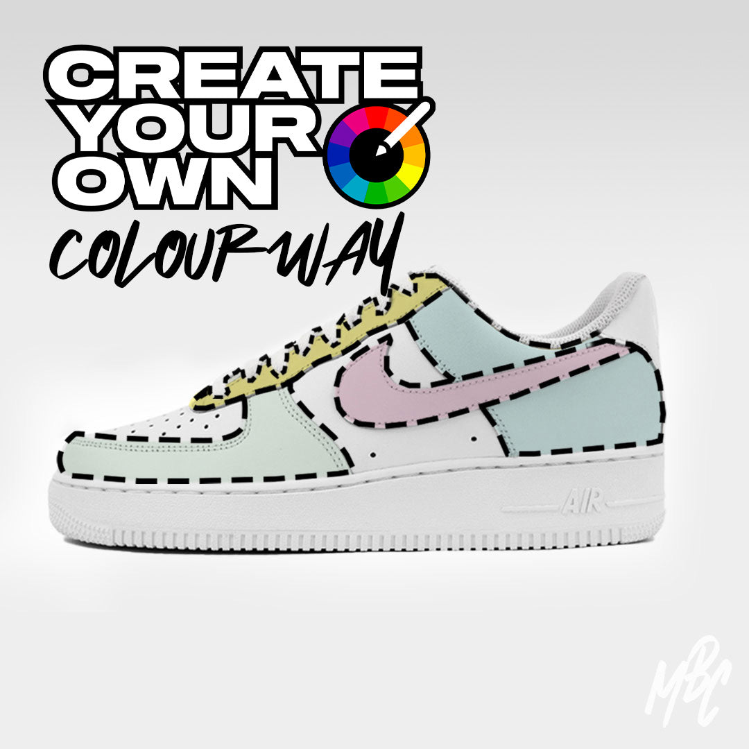 Custom Air Force 1 Mid/low X Basic 3.0 Colours & Accessories