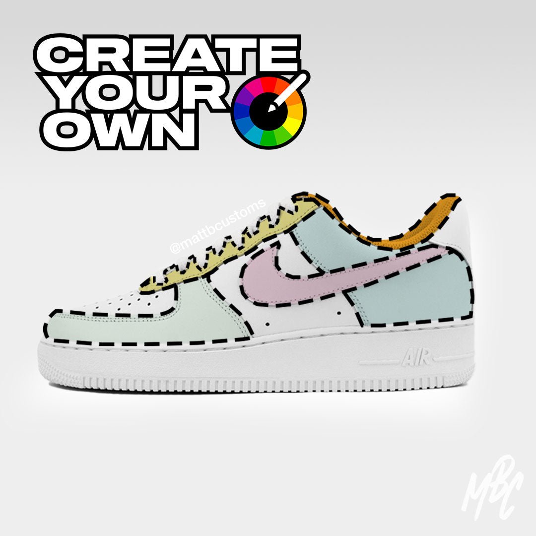 Colourway (Create Your Own) - Air Force 1 Custom Nike Sneakers