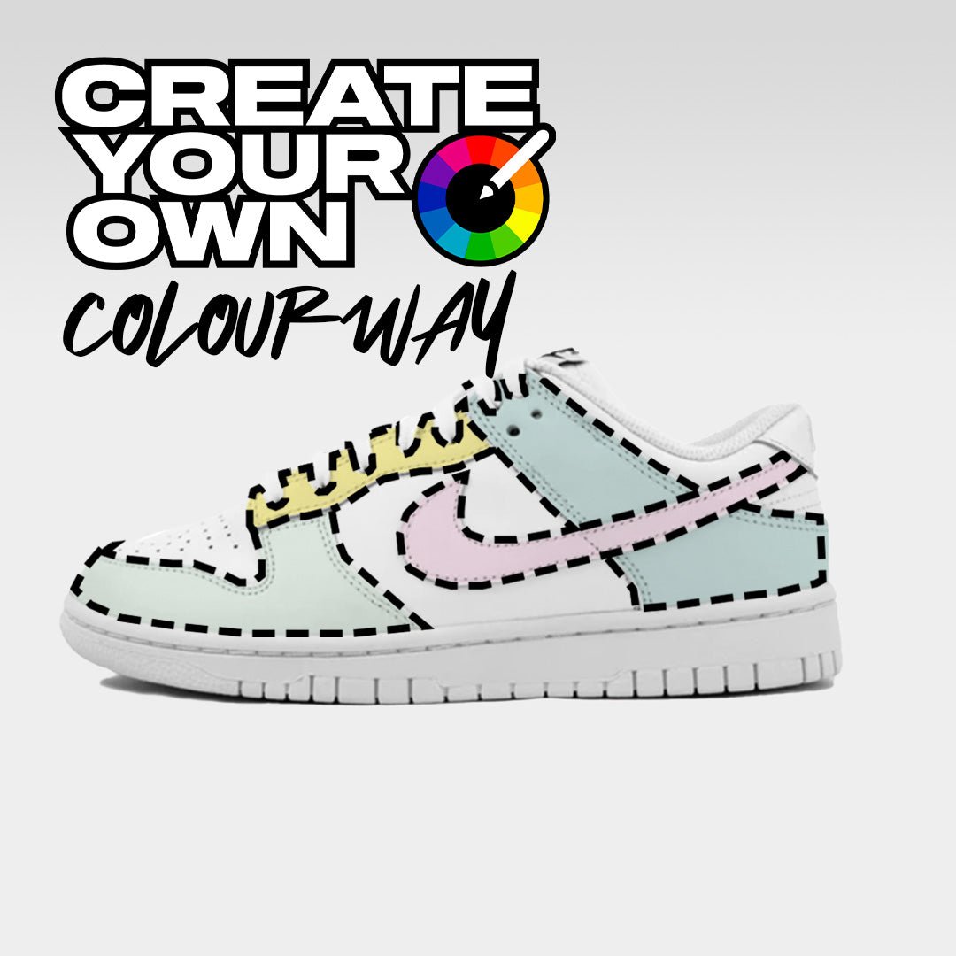 Colourway (Create Your Own) - Dunk Low Custom Nike Sneakers