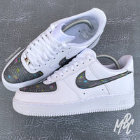 Concrete (Cut & Sew) - Air Force 1 Custom Nike Sneakers