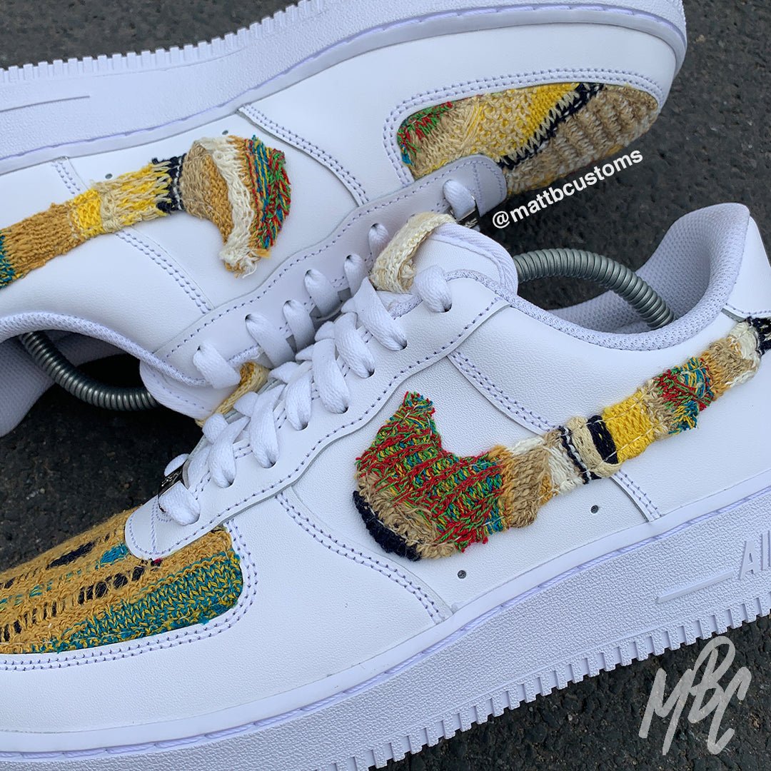 Coogi (Cut & Sew) - Air Force 1 Custom Nike Sneakers