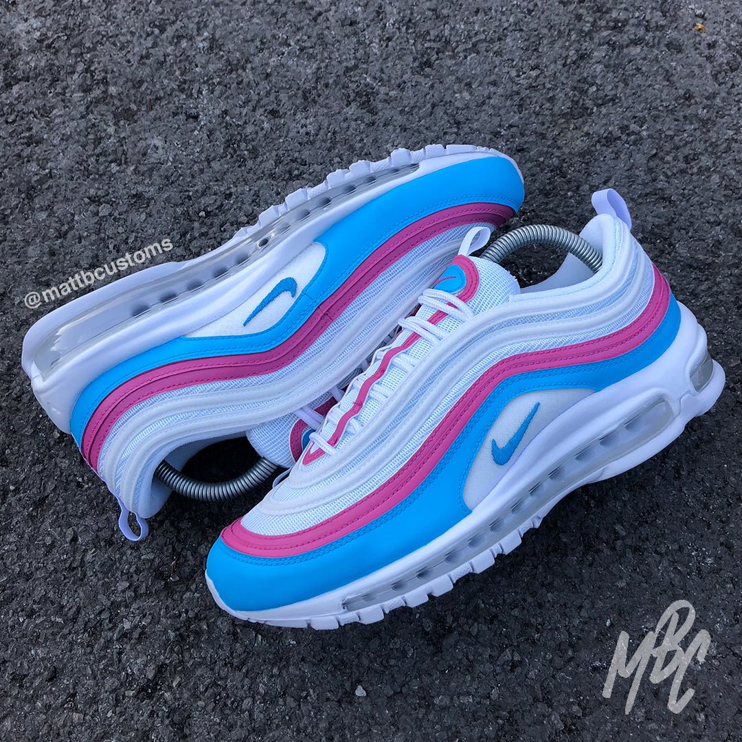 Cotton Candy - Air Max 97 Custom Nike Sneakers