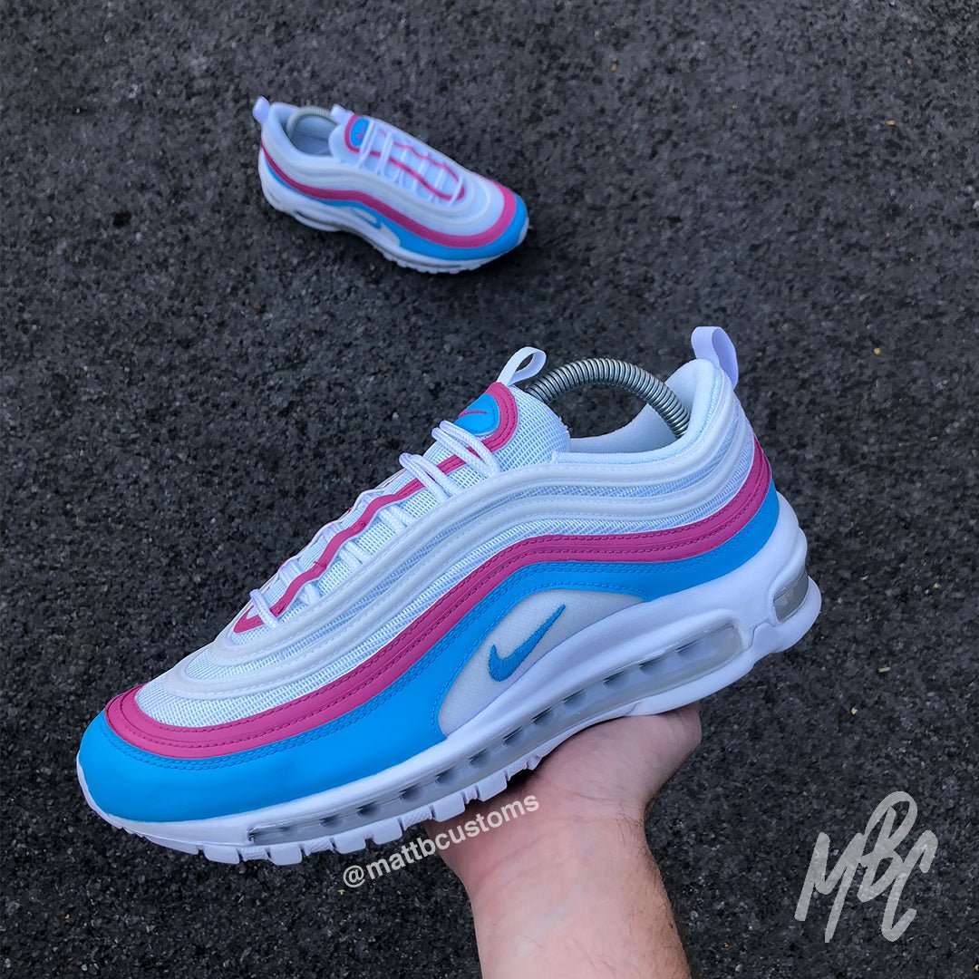 Cotton Candy - Air Max 97 Custom Nike Sneakers