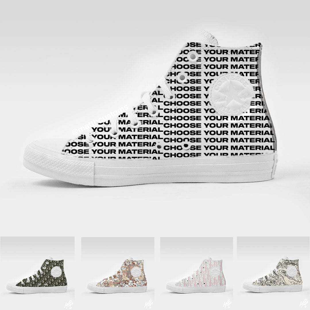 Cut & Sew (Create Your Own) - Converse All Star Hi Custom Sneakers